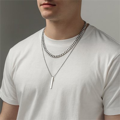 Collier homme