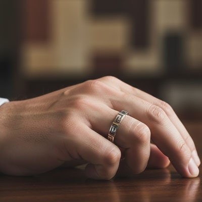 Bague homme