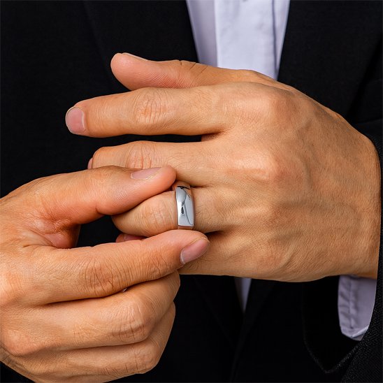 Bague homme​