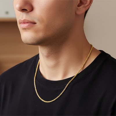 Collier homme 