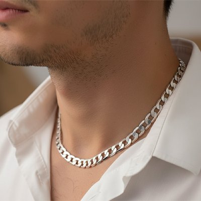 Collier homme 