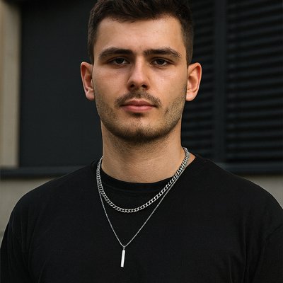Collier homme 