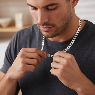 Collier homme 