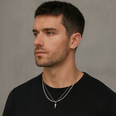 Collier homme 