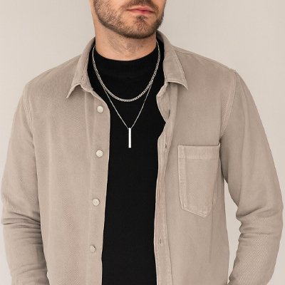 Collier homme 