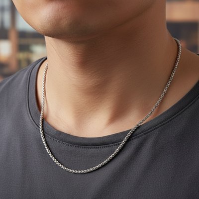 Collier homme 