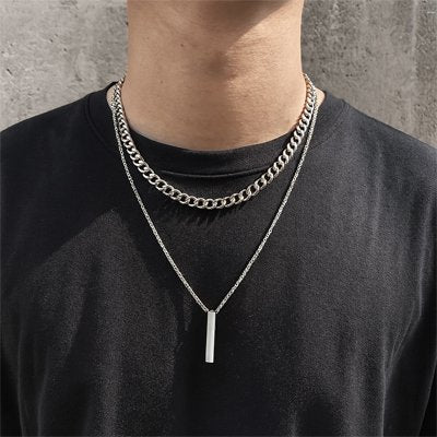 Collier homme 