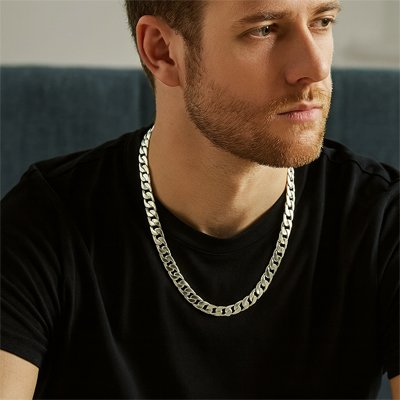 Collier homme 