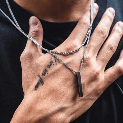 Collier homme 