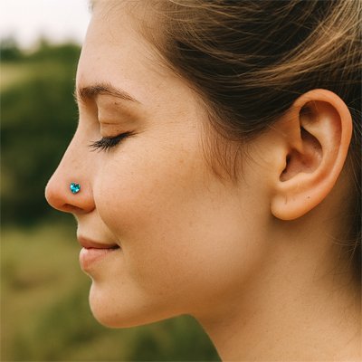 Piercing nez